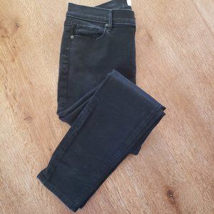 Loft Outlet Modern Skinny Black Denim